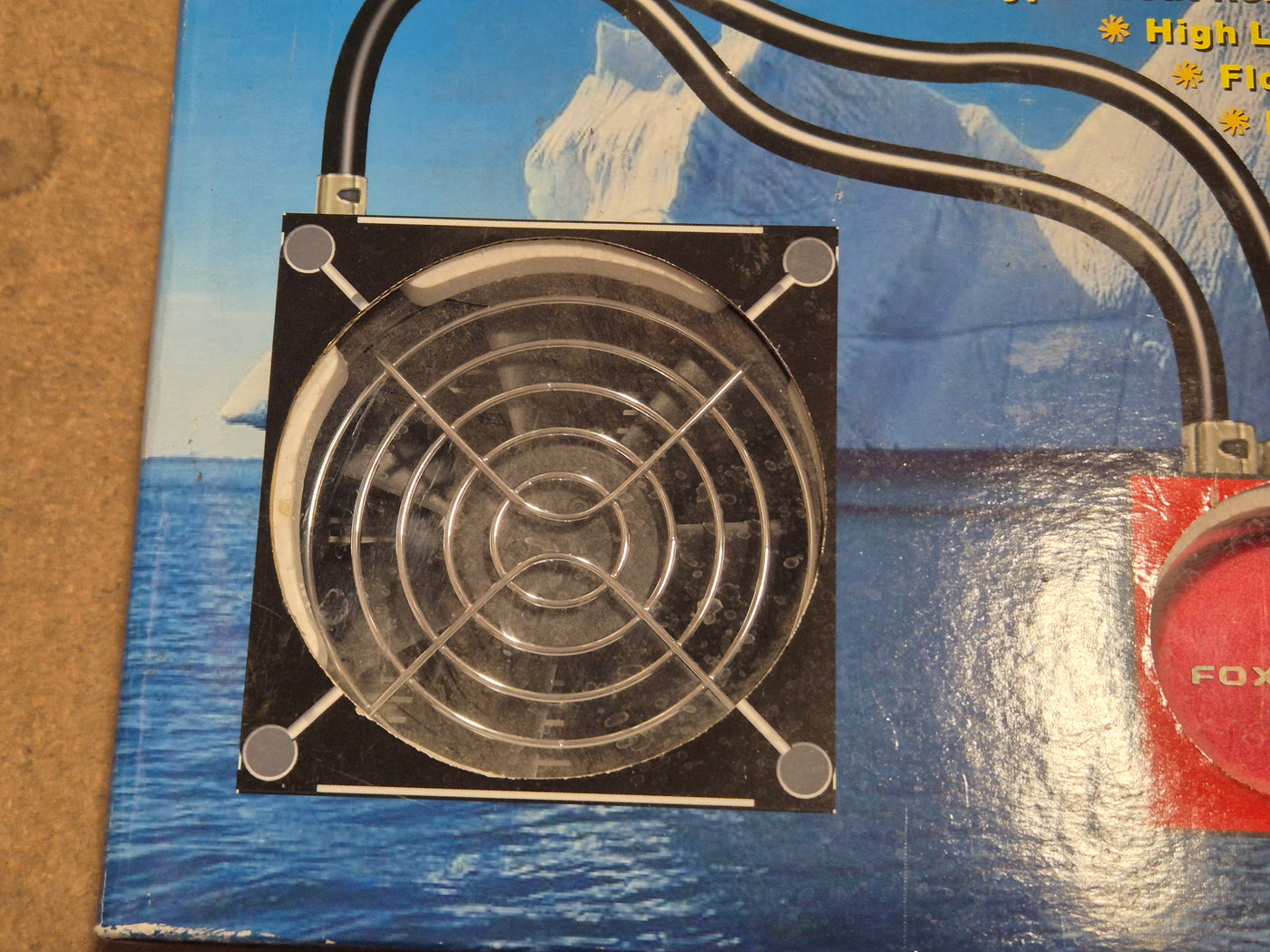 Foxconn FoxGlacier Liquid Cooling System - Heat Pad/paste may require replacement NEW OLD STOCK