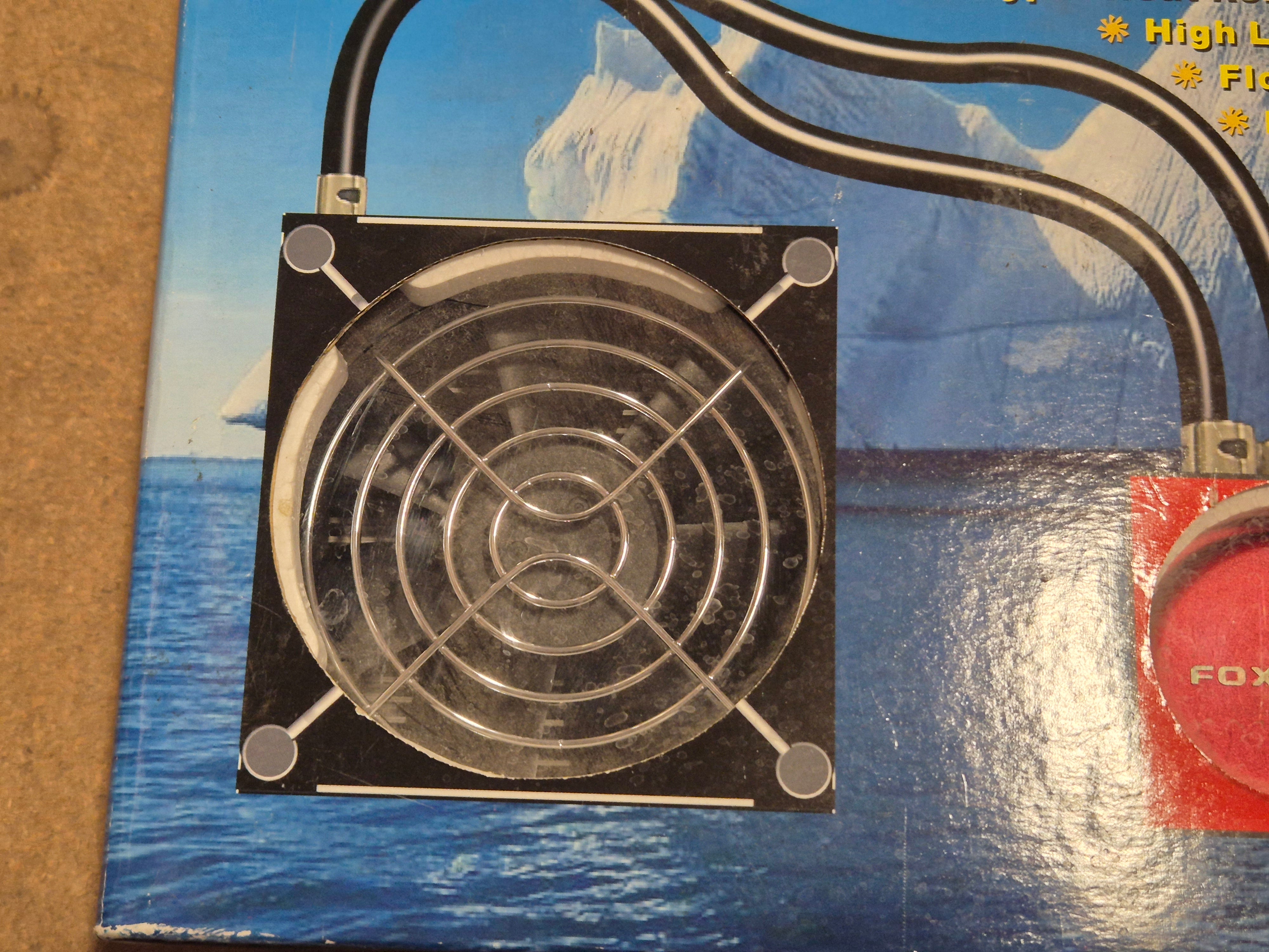 Foxconn FoxGlacier Liquid Cooling System - Heat Pad/paste may require replacement NEW OLD STOCK