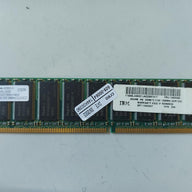Hynix/IBM  256MB DDR-266MHz PC2100 ECC Unbuffered CL2.5 184-Pin DIMM Memory Module (HYMD232726A8-H 10K0068)