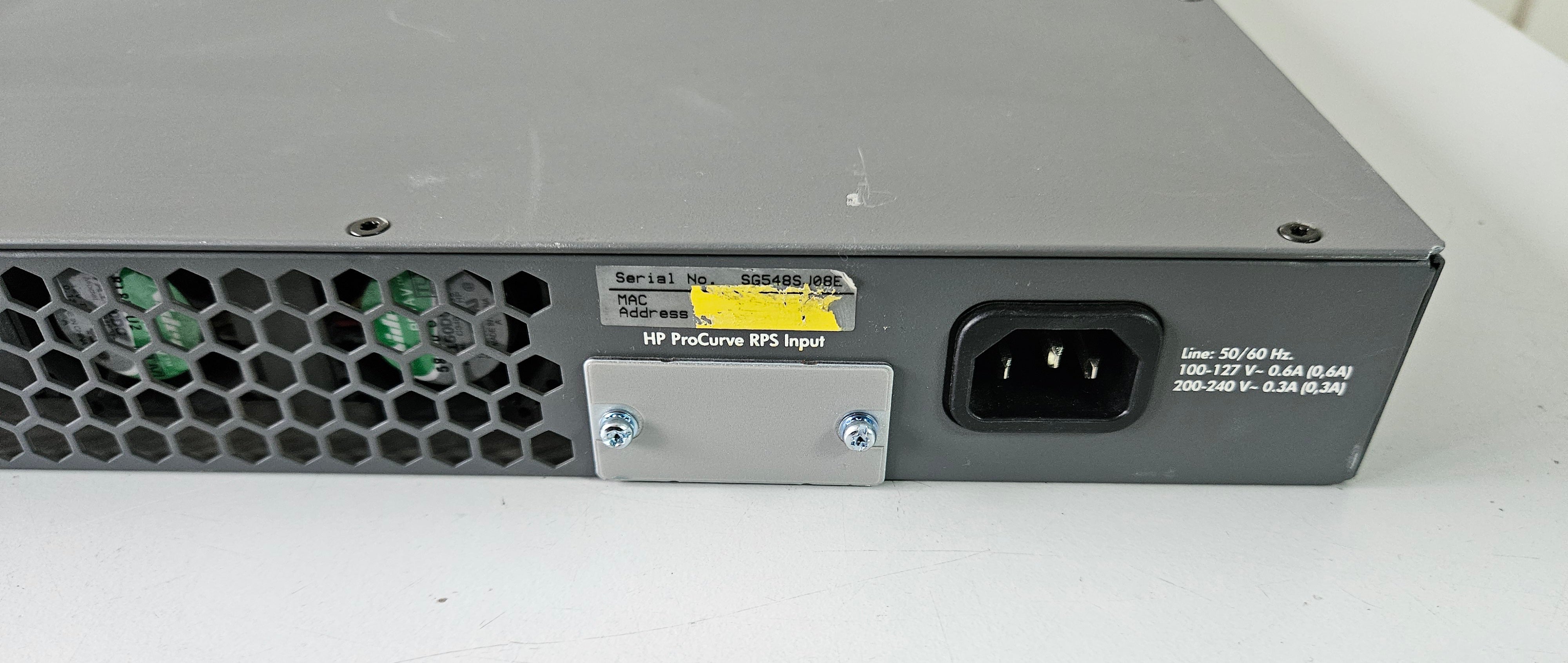 HP ProCurve 2824 24Port 10/100/1000BT Managed Network Switch ( J4903A J4903-80099 RSVLC-0207 ) USED