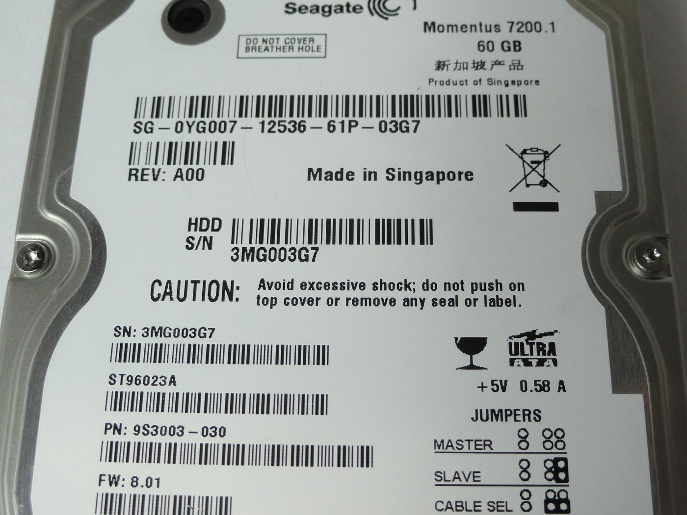 PR24089_9S3003-030_Seagate Dell 60GB IDE 7200rpm 2.5in HDD - Image3
