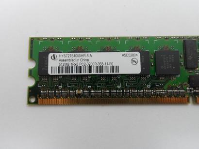 Infineon HP 512MB PC2-3200 DDR2-400MHz ( HYS72T64000HR-5-A 345112-551 ) REF