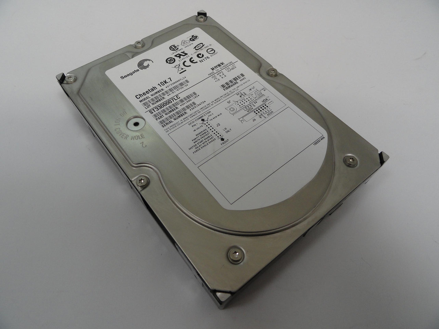 PR22009_9X1006-105_Seagate 300GB SCSI 80 Pin 10Krpm 3.5in HDD - Image3