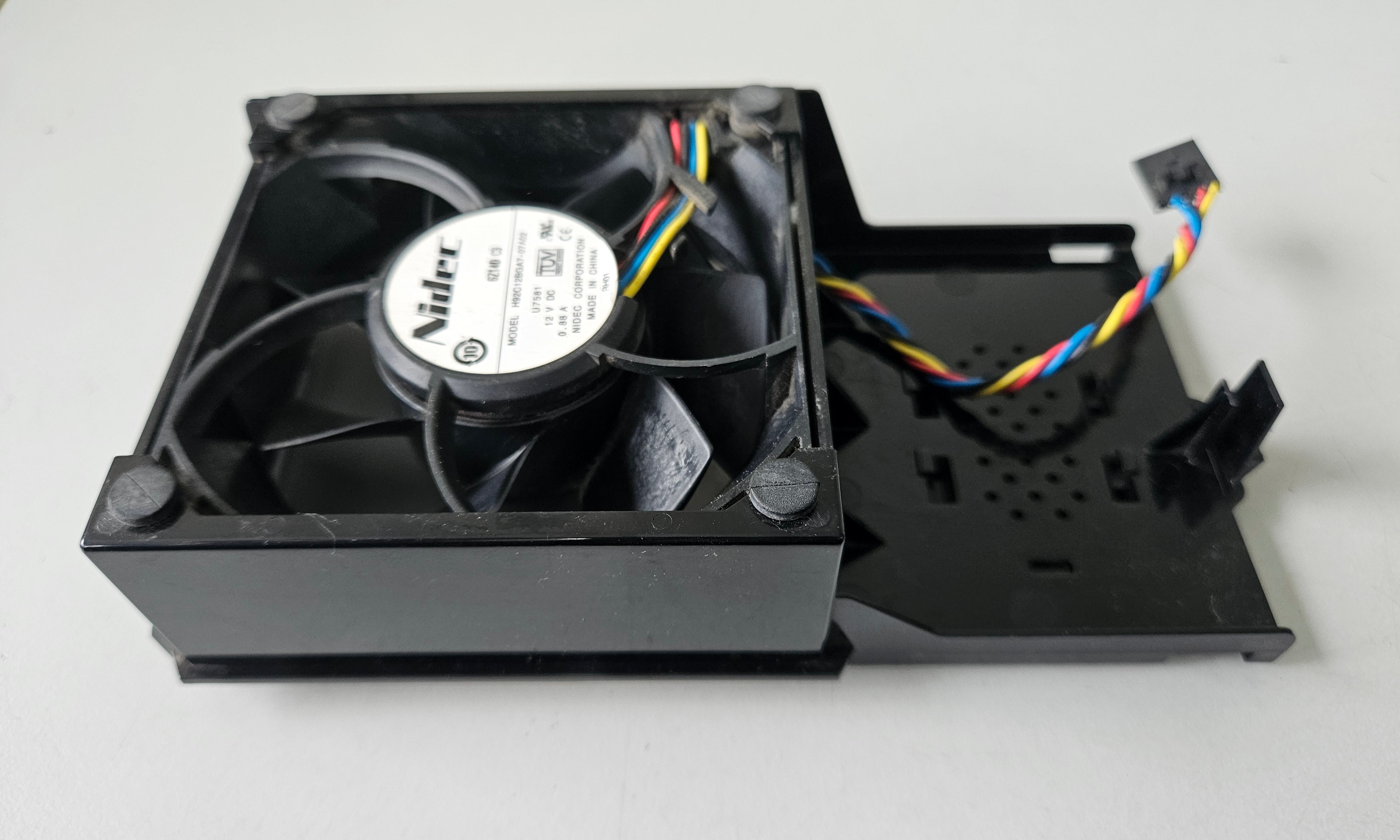 Nidec Dell Optiplex GX280/520/6250 12V Fan Assembly ( Y5299 H92C12BGA7-07A02 0M6792 ) USED