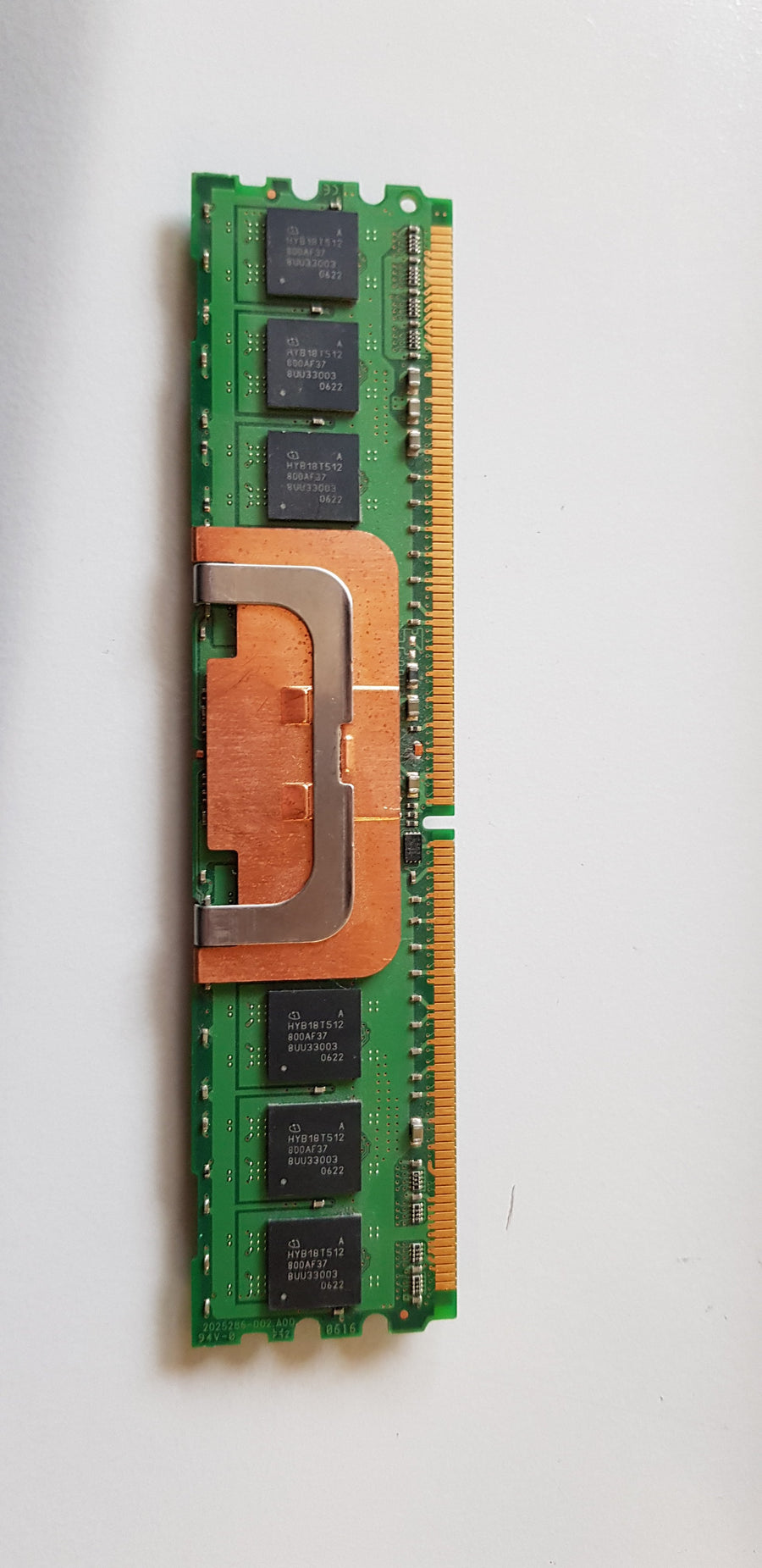 Kingston 1GB 2RX8 PC2-4200 DDR2-533MHz ECC Fully Buffered CL4 240-Pin DIMM Memory Dual Rank Module (KD7534-IFA-INTC0S)