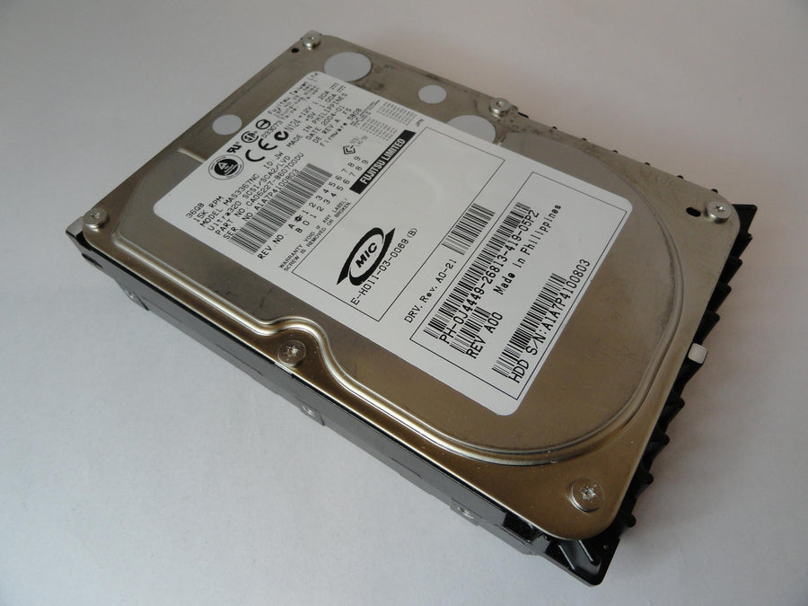 PR22109_CA06227-B60700DU_Fujitsu Dell 36Gb SCSI 80 Pin 15Krpm 3.5in HDD - Image2