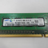 Samsung 2GB PC3-10600 DDR3-1333MHz non-ECC Unbuffered CL9 240-Pin DIMM ( M378B5773CH0-CH9 26179 ) REF