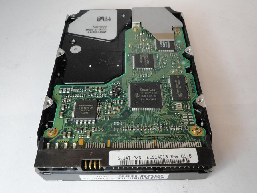 PR22860_EL51A013_Quantum 5.1Gb IDE 5400rpm 3.5in HDD - Image2