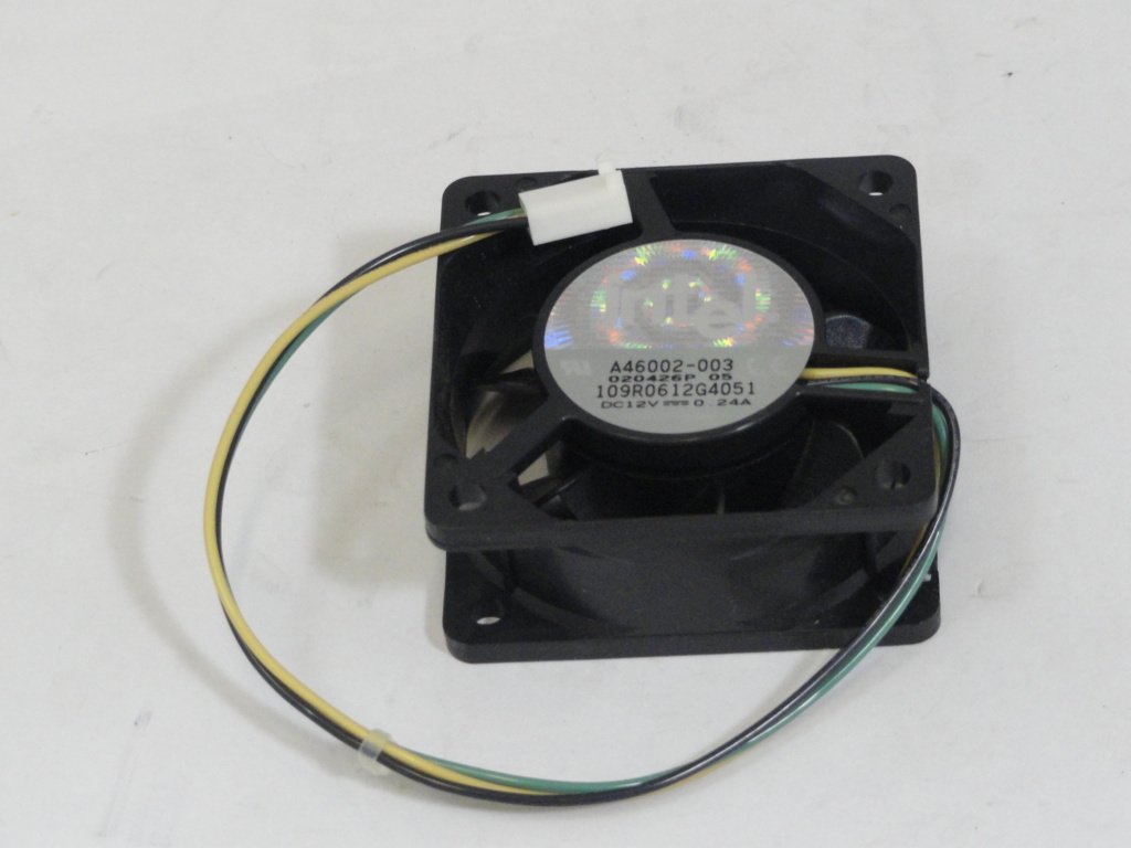 A46002-003 - Intel 12VDC CPU Fan 60mm x 25mm - NEW
