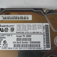 PR22752_TY36J011_Quantum Auspex 36.4GB SCSI 80 Pin 10Krpm HDD - Image2