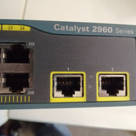 CISCO CATALYST 2960 SERIES 24 PORT SWITCH ( WS-C2960-24TT-L  USED )