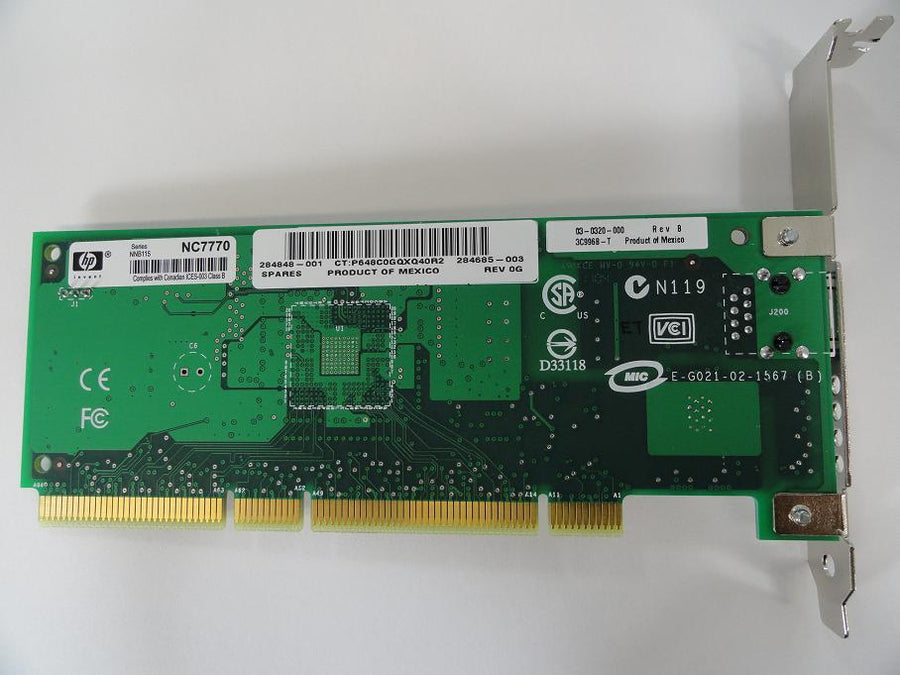 NC7770 - Compaq/HP 244948-B21 PCI-X Adapter - NOB