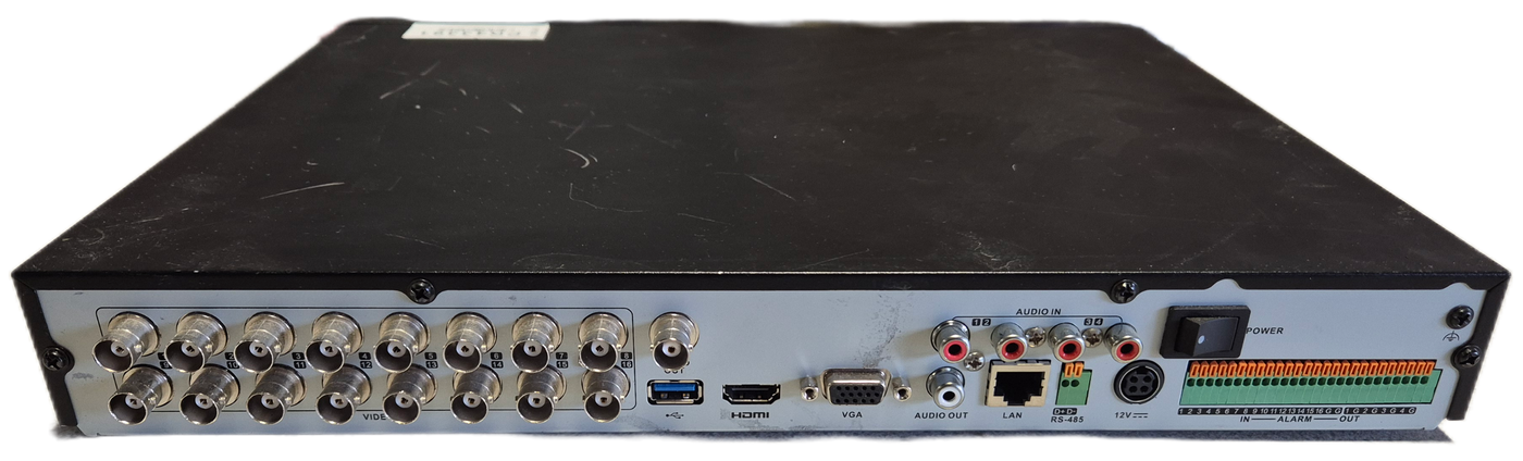 HIKVision 16 Channel Embedded Net DVR 2x6TB HDD  - passwords reset - NO PSU ( DS-7216HUHI-K2 ) USED