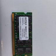 Buffalo 1GB PC2-5300 DDR2-667MHz nonECC Unbuffered CL5 200P SoDimm ( D2N667C-1G/BJ ) REF