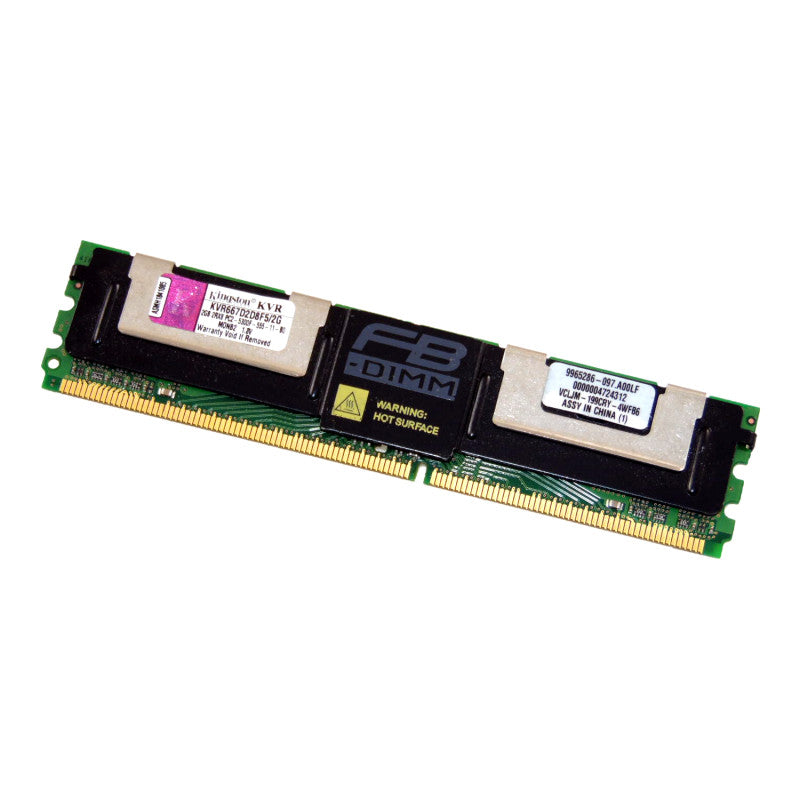 Kingston 1GB PC2-5300 DDR2-667MHz ECC Fully Buffered CL5 240-Pin DIMM ( KVR667D2D8F5/1G ) REF