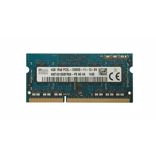 Hynix 4GB DDR3-1600MHz PC3-12800 non-ECC Unbuffered CL11 204-Pin SoDimm ( HMT451S6BFR8A-PB ) REF