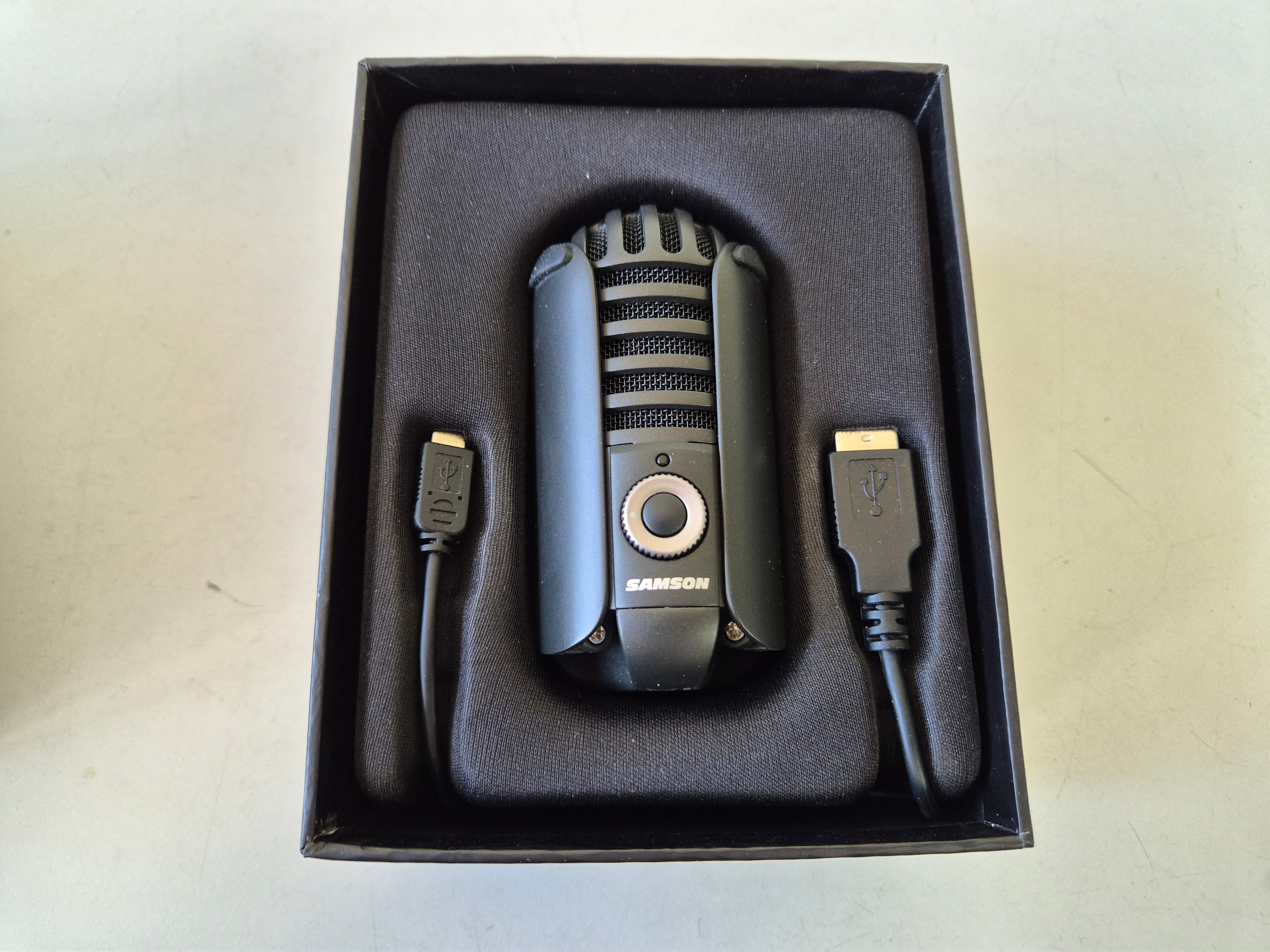 Samson Meteorite USB Condenser Microphone Titanium Black - USED Like New