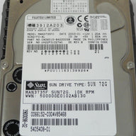 PR03655_CA06015-B42200SB_Fujitsu Sun 72GB Fibre Channel 10Krpm 3.5in HDD - Image4