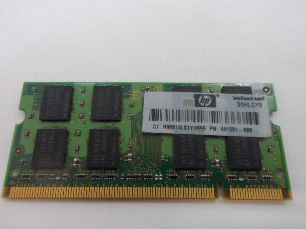 PR24820_M470T5663EH3-CF7_Samsung HP 2GB 200p PC2-6400 CL6 16c 128x8 SODIMM - Image2