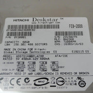 PR24379_0Y30001_Hitachi 80GB IDE 7200rpm 3.5in HDD - Image3