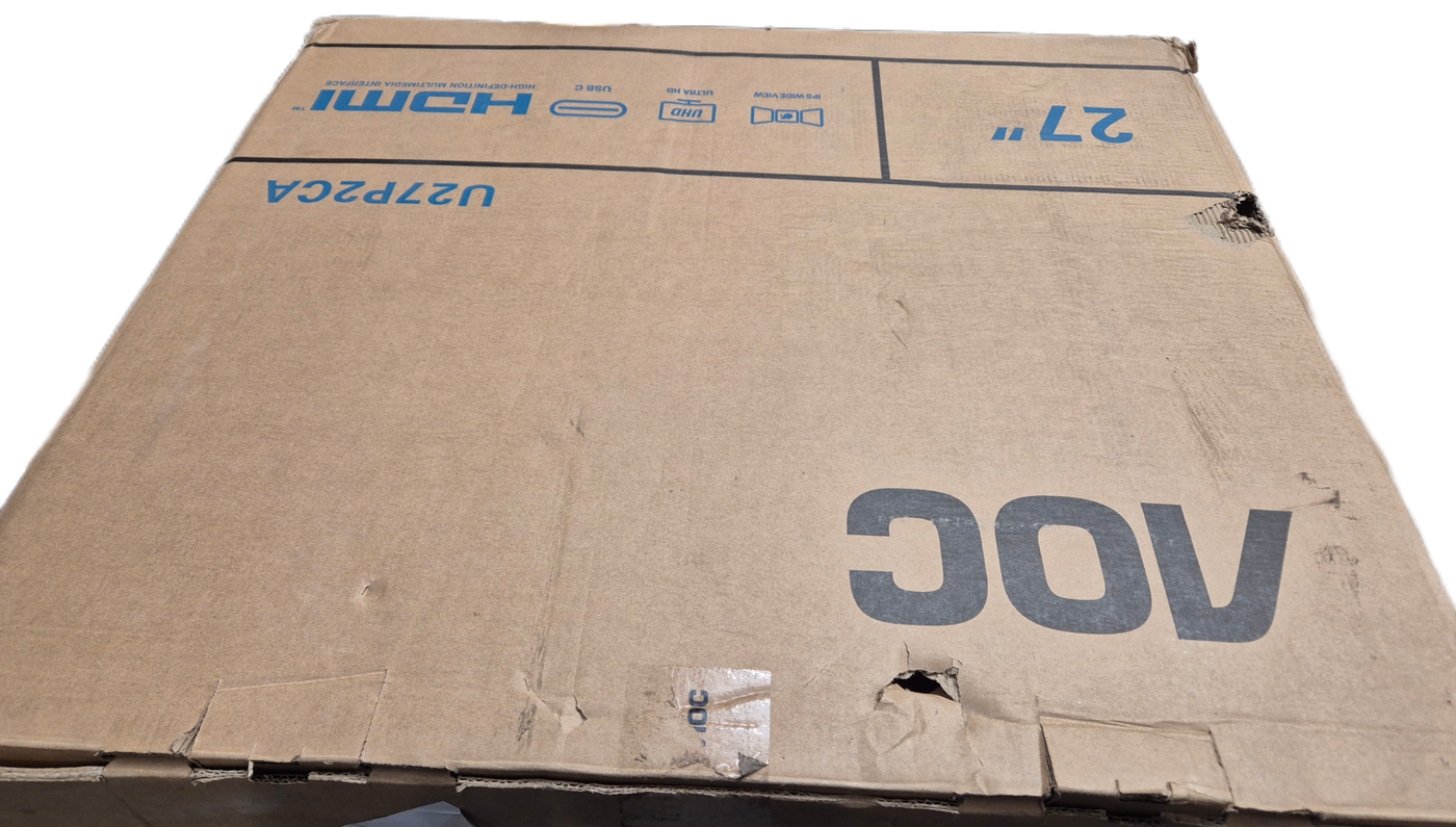 AOC U27P2 27in 4K UHD (3840 x 2160) Monitor boxed w/ stand + accessories ( U27P2CA ) USED Grade A