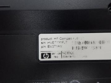 PR20234_nc6320_HP nc6320 No Ram 1.73Ghz No HDD Laptop - Image6