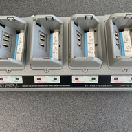 Zebra UCLI72-4 AT16305-8 Quad Charger  ( QL420 QL320 QL220 Used )