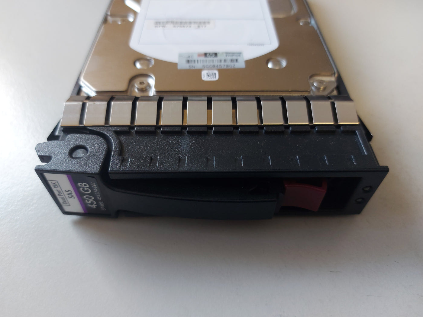 HP Seagate 450GB 15Krpm SAS 3.5in HDD in CADDY ( EF0450FARMV 516810-002 ST3450857SS 9FM066-035 375874-017 454274-001 ) REF