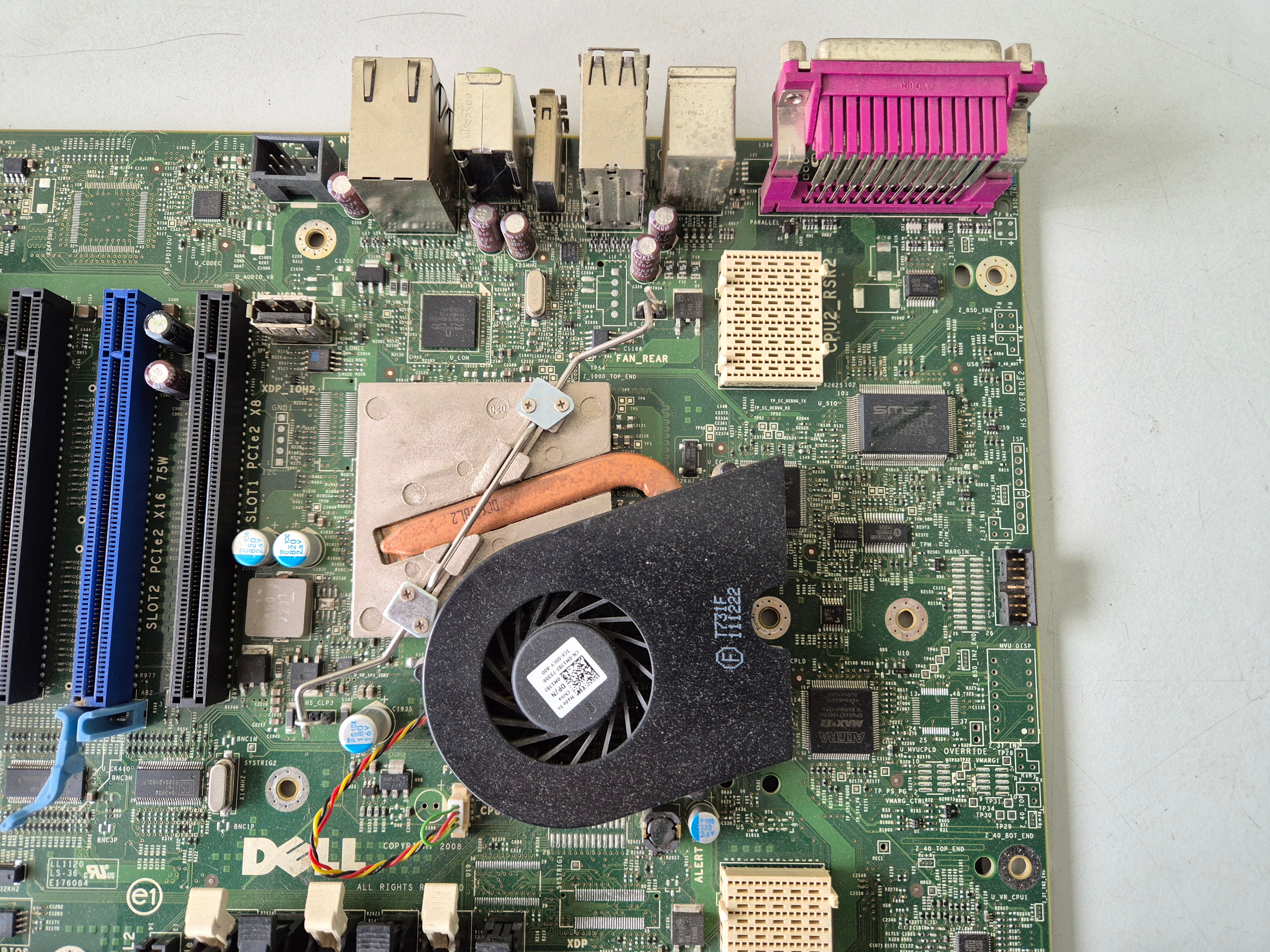 Dell Precision T5500 Motherboard with CPU/Heatsink ( 0CRH6C ) USED