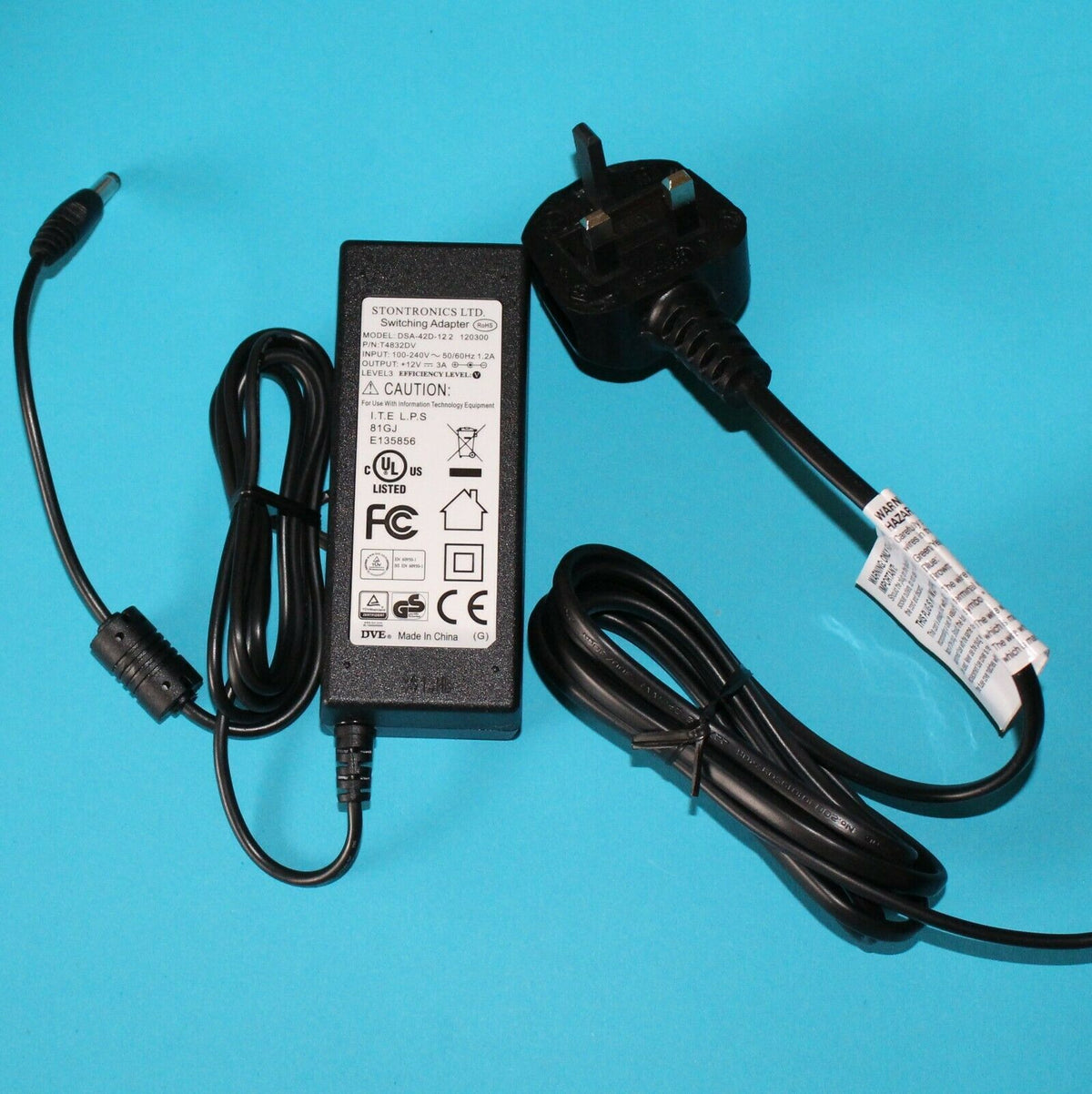 STRONTRONICS LTD Switching Adaptor (DSA 60W 12  2 12060 / T3636ST USED)
