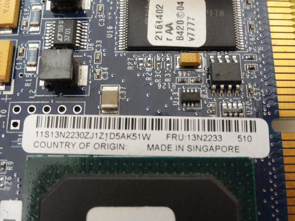 PR18232_13N2233_IBM ServeRAID 8I SAS Controller - Image2