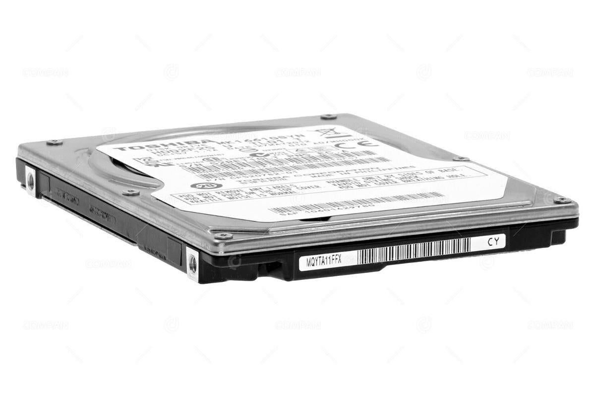 Toshiba 160GB 7200RPM SATA 2.5in HDD ( MK1661GSYG ) USED