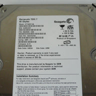 PR06140_9W2005-006_Seagate 40GB IDE 7200rpm 3.5in HDD - Image3