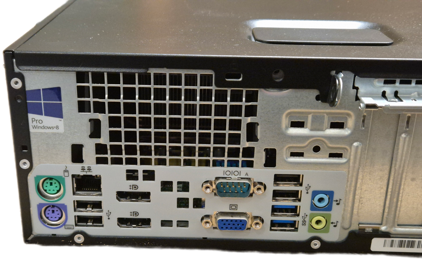 HP ProDesk 600 G1 SFF 500GB HDD DVD 4GB RAM i3-4130 3.4GHz NO OS w/ k.board ( E4256ET#ABU ) USED