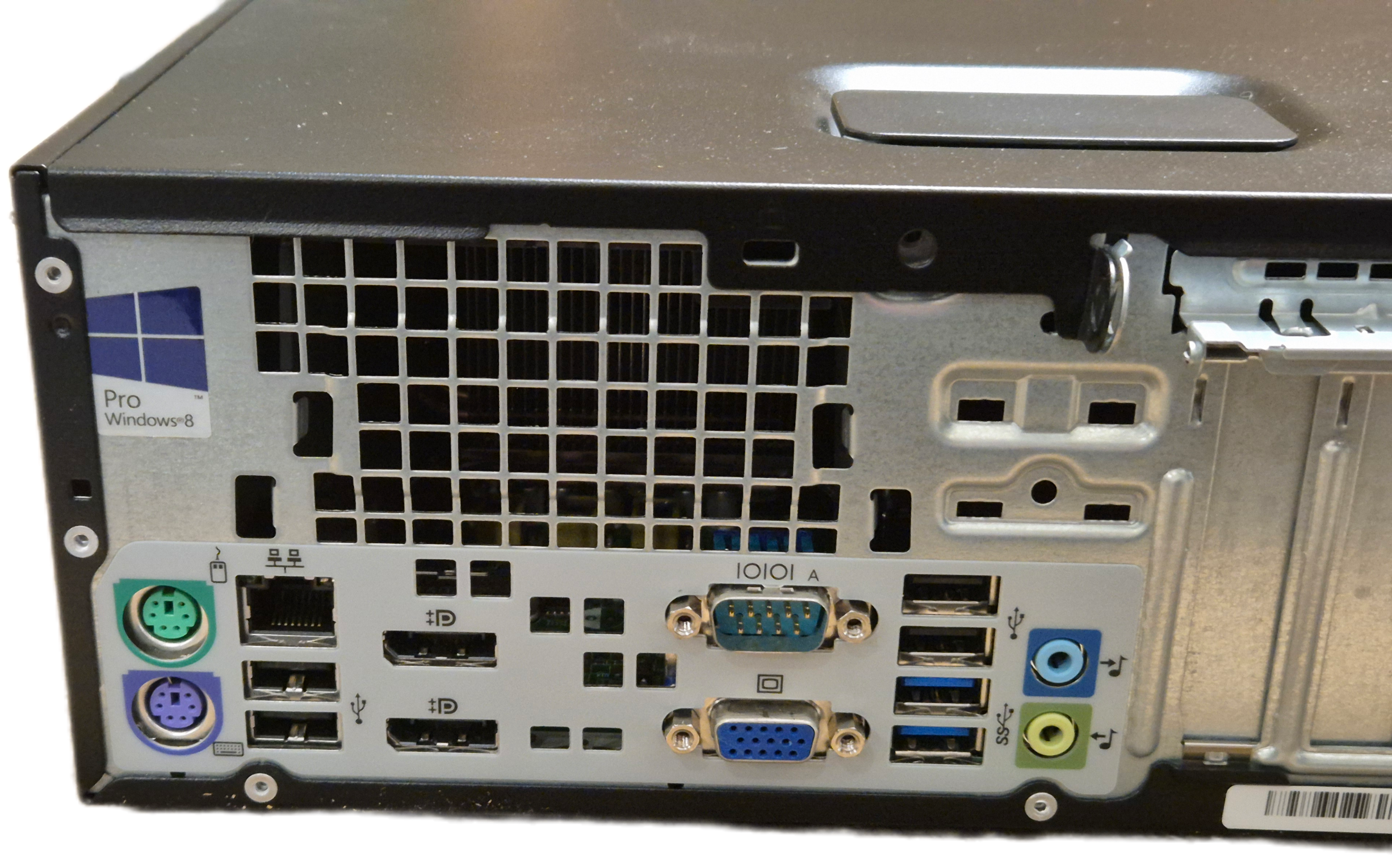 HP ProDesk 600 G1 SFF 500GB HDD DVD 4GB RAM i3-4130 3.4GHz NO OS w/ k.board ( E4256ET#ABU ) USED