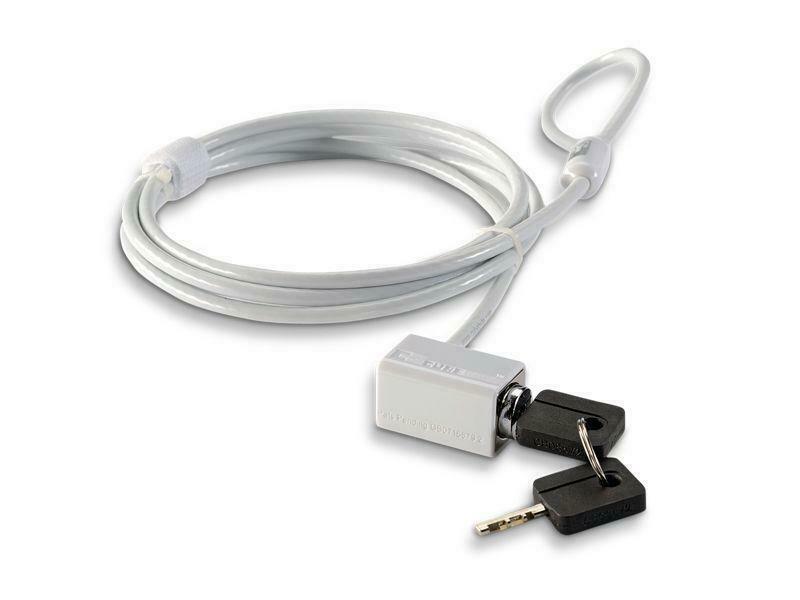 Cubebyte Security Cable ( ASCB-WHT-01-NB ) NEW