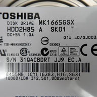 PR06152_HDD2H85_Toshiba 160GB SATA 5400rpm 2.5in HDD - Image2