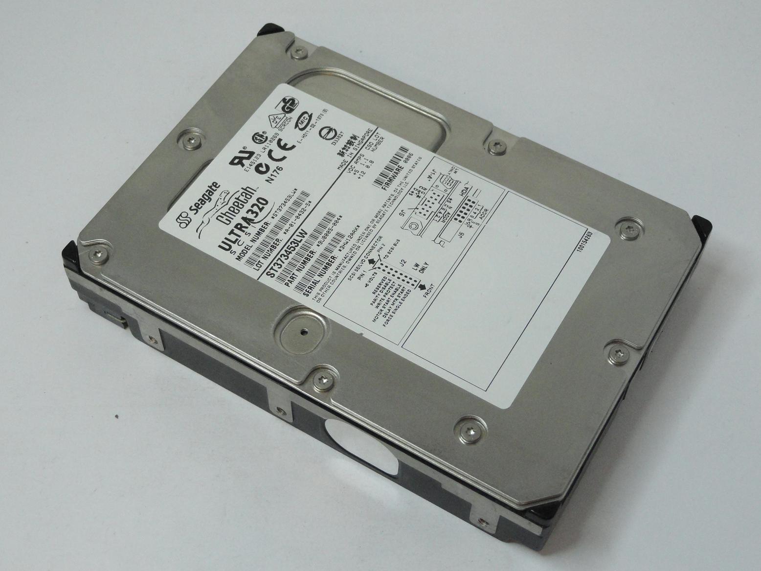 Seagate 73.2GB SCSI 68 Pin 15Krpm 3.5in HDD