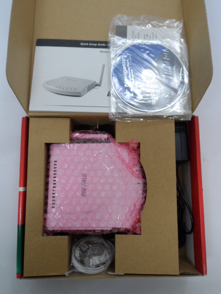 Buffalo Wireless-G High Speed 4-Port Router ( WHR-G125 WHR-G125-EU NOB )