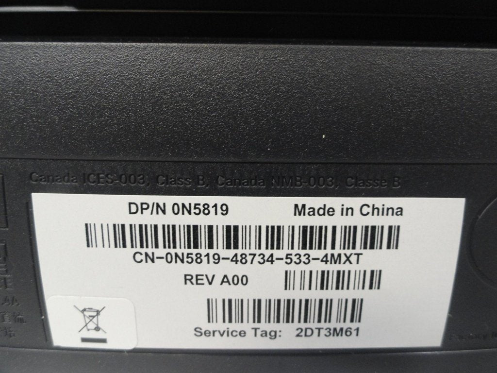 Dell 720 Laserjet Printer no Ink ( 0N5819 720 4126-0d1    Dell )