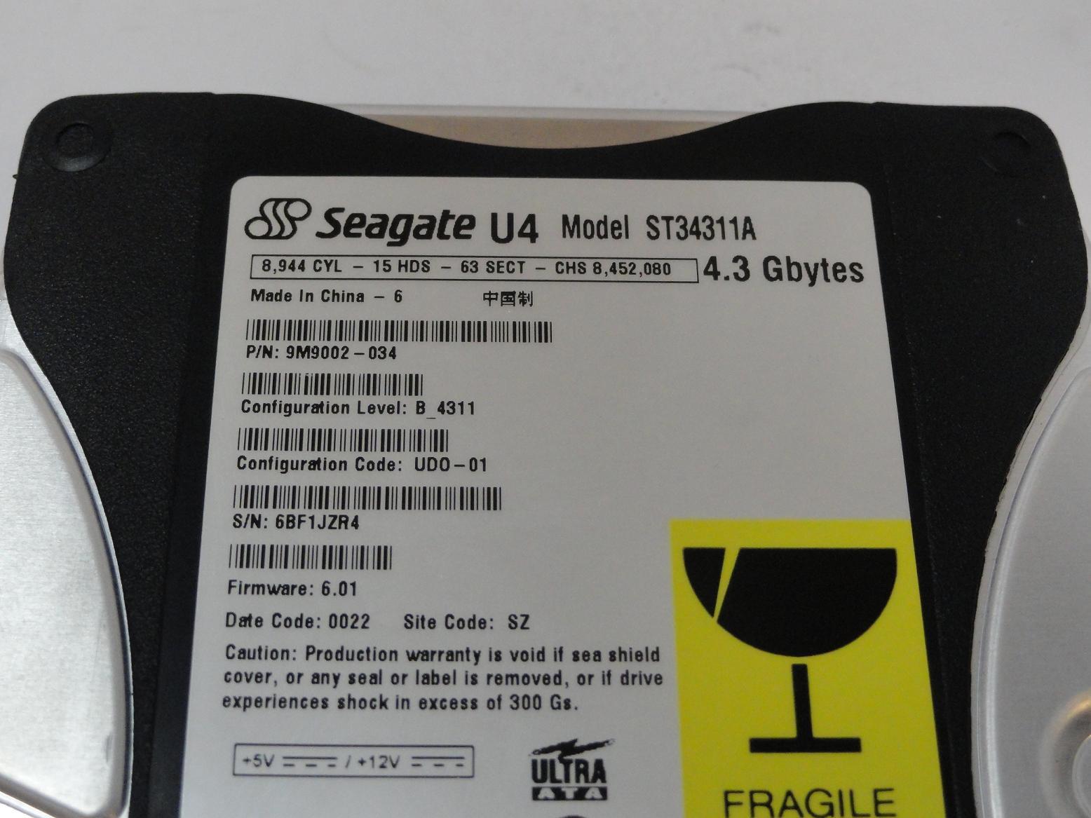 PR13093_9M9002-034_Seagate 4.3GB IDE 5400rpm 3.5in HDD - Image3