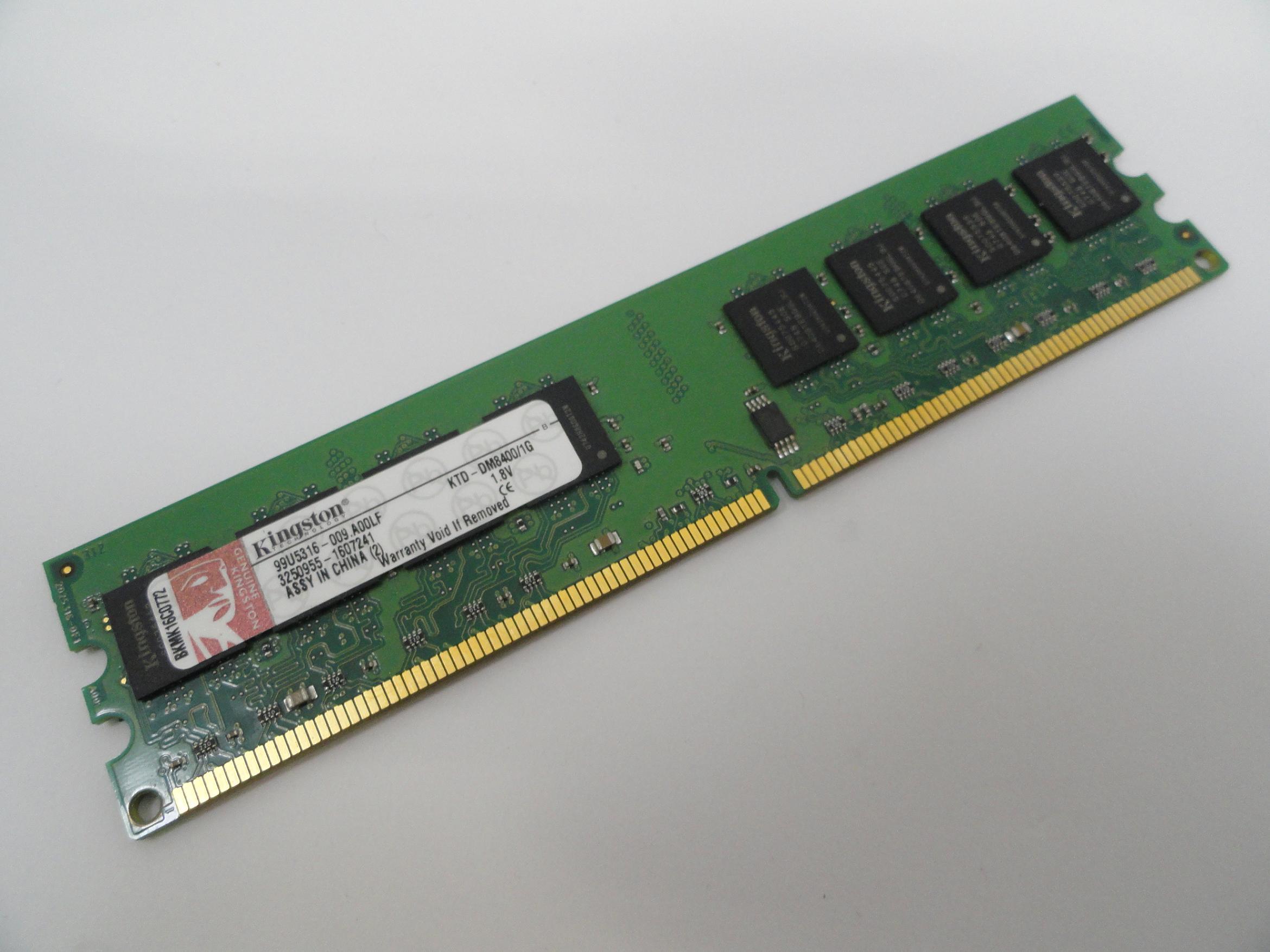 PR16330_99U5316-009.A00LF_Kingston 1GB PC2-3200 DDR2-400MHz DIMM RAM - Image2