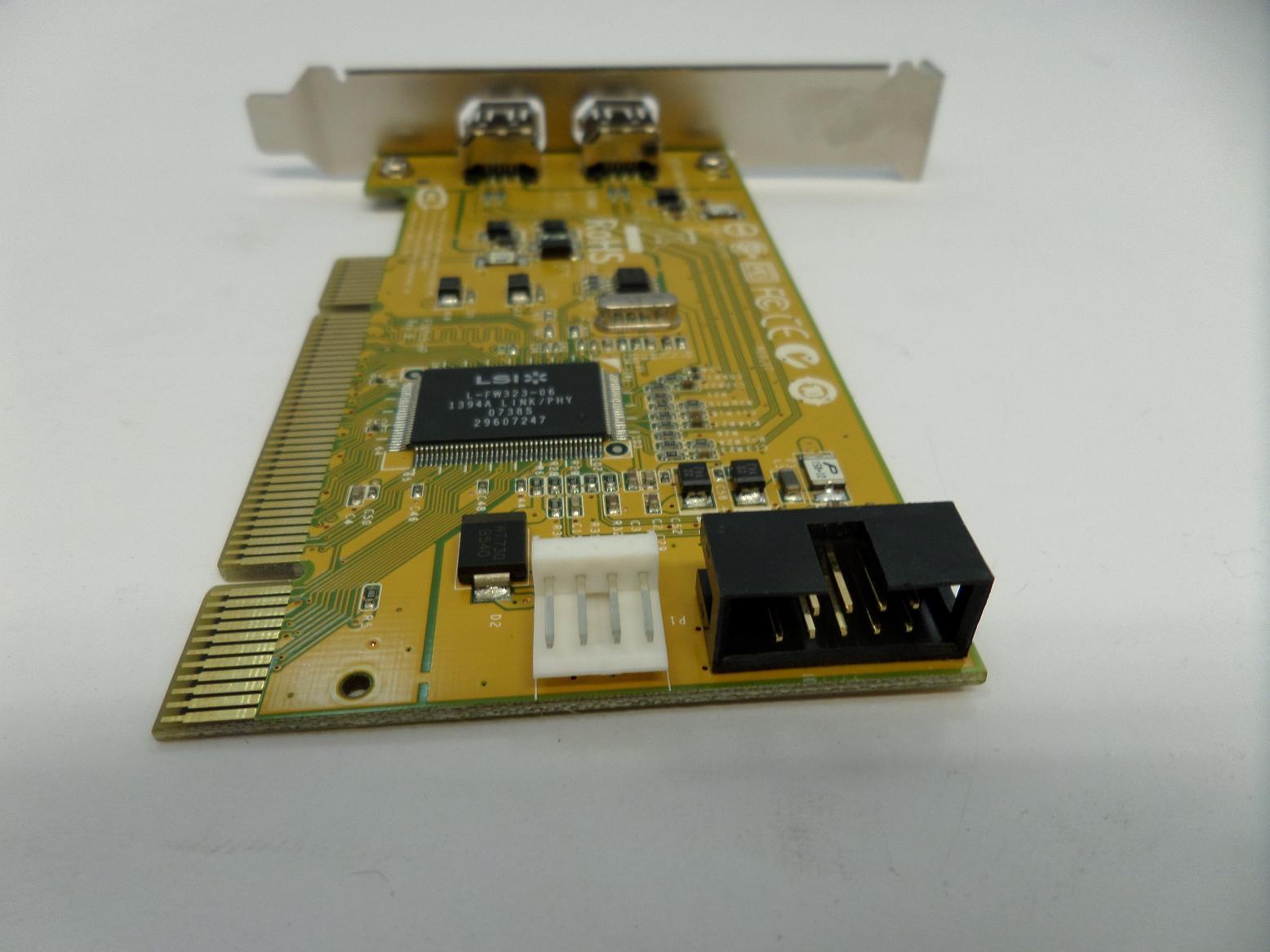 HP iEEE 1394 Dual Port PCI FireWire Card ( 441448-001 354614-006 ) USED