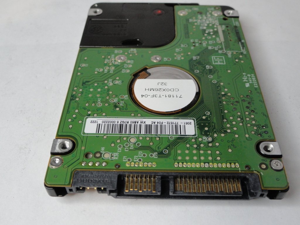 PR20452_WD2500BEVT-22A23T0_Western Digital 250Gb SATA 5400rpm 2.5in HDD - Image3