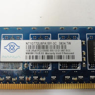 Nanya/ Sun 1GB PC2-5300 DDR2-667MHz DIMM RAM ( NT1GT72U8PA1BY-3C / 371-1999 371-1999-01)SB