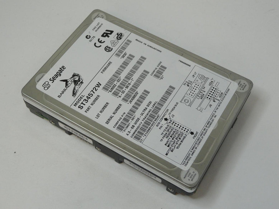 PR13040_9J6002-037_Seagate Compaq 4.5GB SCSI 68 Pin 7200rpm 3.5in HDD - Image2