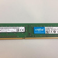 Micron Crucial  4GB DDR3-1600MHz PC3L-12800U DIMM ( MT8KTF51264AZ-1G6P1 CT51264BD160BJ.8FP ) REF