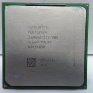SL6WH - Intel P4 2.6GHZ 512KB Cache 800MHz Processor - Refurbished
