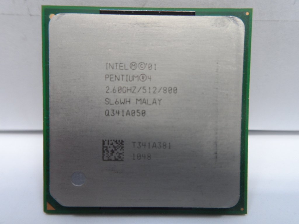 SL6WH - Intel P4 2.6GHZ 512KB Cache 800MHz Processor - Refurbished