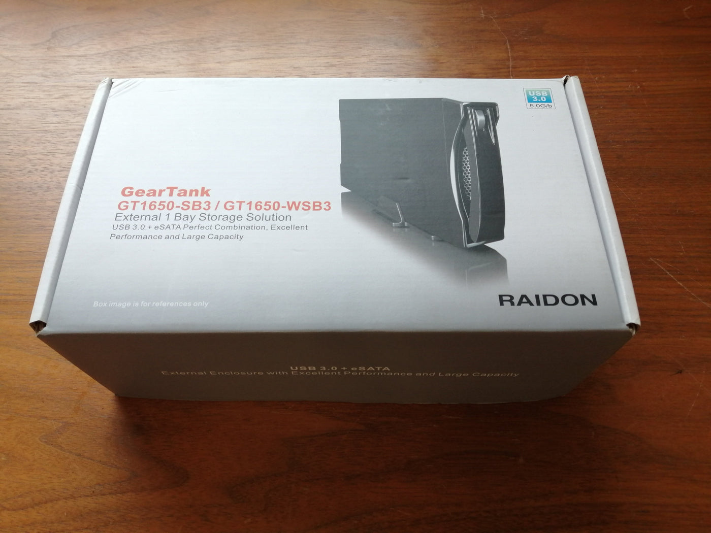 Raidon GT1650-SB3 External HDD Enclosure.